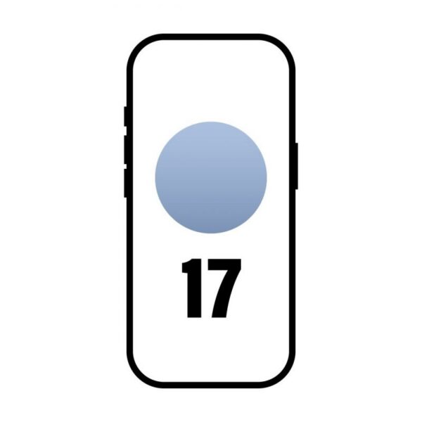 Smartphone Apple iPhone 17 512GB/ 6.3"/ 5G/ Azul Neblina