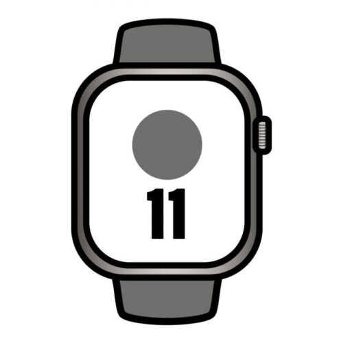 art_apl-watch20mfcx4qlbardera_1 Apple Watch Series 11/ GPS/ Cellular/ 46mm/ Titanio Natural/ Correa Deportiva Gris Piedra M/L