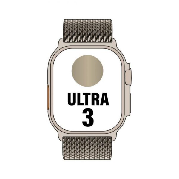 art_apl-watch20ultra20mf0e4qlbardera_1 Apple Watch Ultra 3/ GPS/ Cellular/ 49mm/ Caja de Titanio Natural/ Correa Milanese L