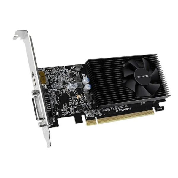 Tarjeta Gráfica Gigabyte GeForce GT 1030 D4 2G/ 2GB GDDR4/ Compatible con Perfil Bajo