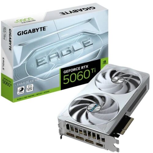art_gig-gf20rtx5060ti20eag20ocic16g_1 Tarjeta Gráfica Gigabyte GeForce RTX 5060 Ti Eagle OC ICE/ 16GB GDDR7