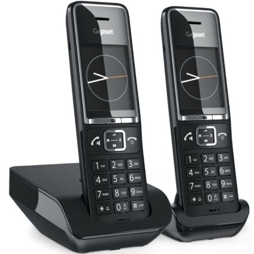 art_giga-tel20comf2055020duo20bk_1 Teléfono Inalámbrico Gigaset Comfort 550/ Pack DUO/ Negro
