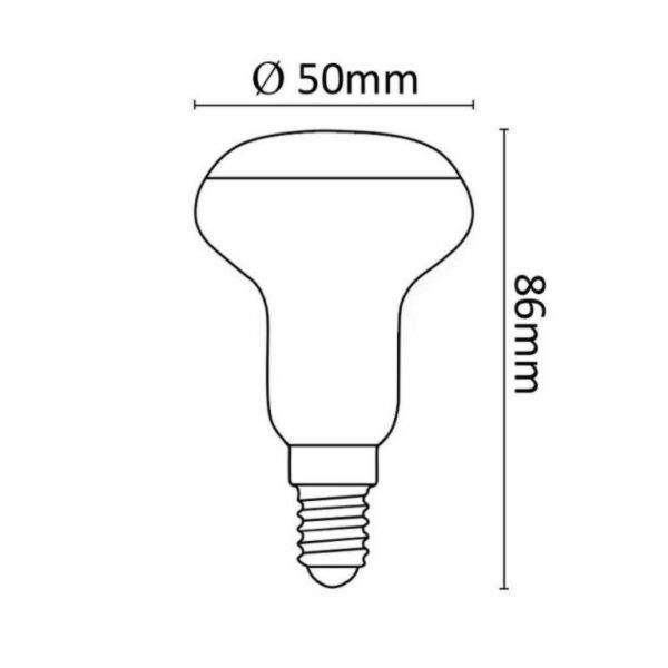 Bombilla LED Asalite E14 5W 400Lm 3000K IP20 [ASAL-0064