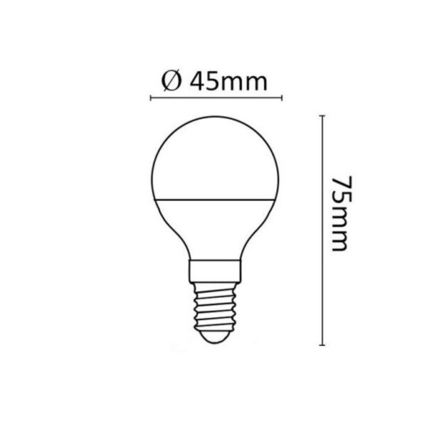 Bombilla LED Asalite E14 6W 510Lm 3000K IP20 [ASAL-0213]