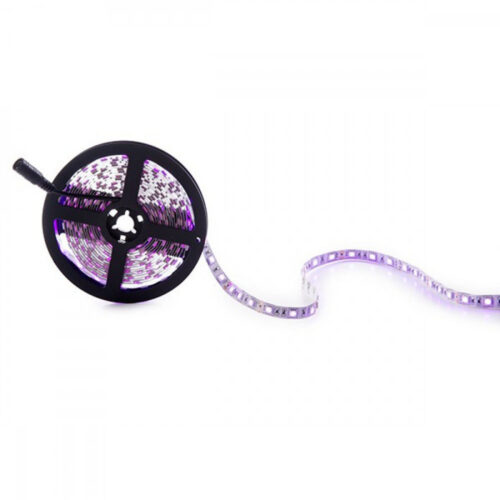 Tira de 300 LEDs 60W 2.100Lm SMD5050 12VDC IP20 Rosa x5M 40.000H  [CA-5050-300-IP25-PI]