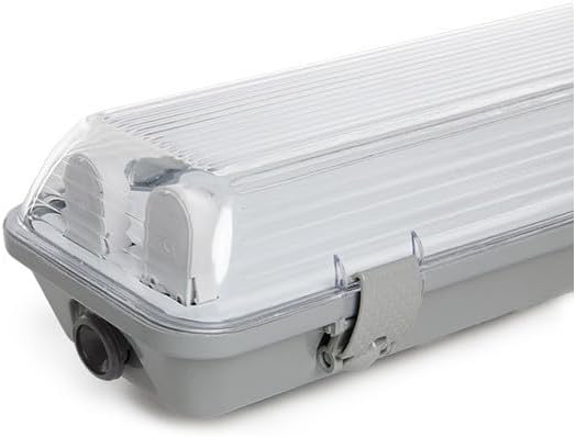 Equipo Estanco Enlazable IP65 2 X Tubo LED 1500Mm ABS/PC Clips Inox