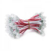 Pixel LED 0.1W 2Lm 9Mm 5V Epistar (Cadena 50 Unidades) Rojo 50.000H [DE-PIX-9-R]