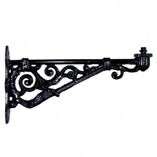 Brazo Mural Villa Fundición Aluminio/Acero Pintado Negro