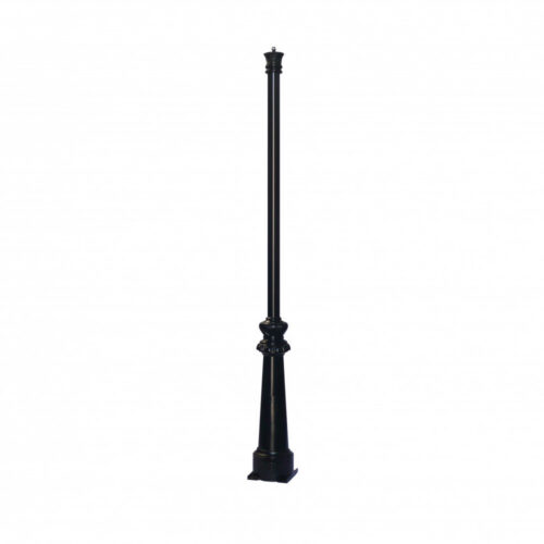 Columna Falsa Villa 3,20M - Pernos Acero/Fundición Hierro Pintado Negro