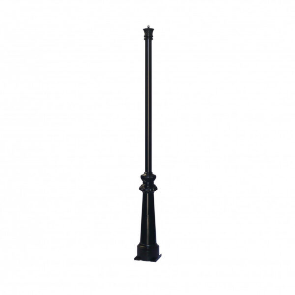 Columna Falsa Villa 3,20M - Pernos Acero/Fundición Hierro Pintado Negro