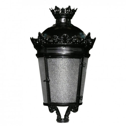 Farol Fernandino 650MM Fundición Aluminio Pintado Horno Negro