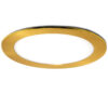 Placa LED 12W 1200Lm 2700ºK Circular Dorado 50.000H [GL-CL-R12N-G-WW]