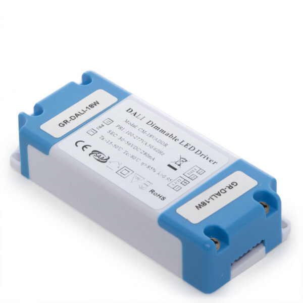 Driver CM-18VADDR Pot.18W V Out 12-48VDC 300 mA Clase II DALI [GR-DALI-18W]