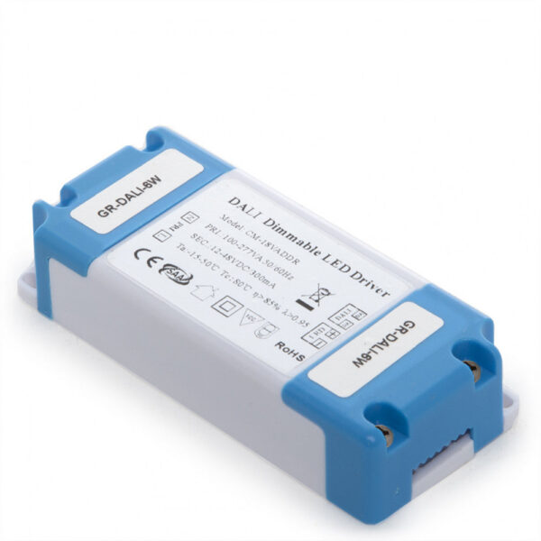 Driver CM-6VADDR Pot.6W V Out 12-48VDC 300 mA Clase II DALI [GR-DALI-6W]