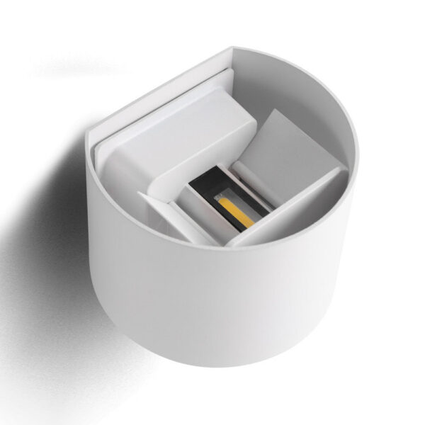 Aplique LED Exterior 2x5W 100Lm/W IP65 Blanco 4000K [HO-APL07-IP65-W-W]