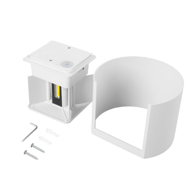 Aplique LED Exterior 2x5W 100Lm/W IP65 Blanco 4000K [HO-APL07-IP65-W-W]