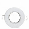 Aro Foco Downlight  Basculante Circular Aluminio Blanco 93Mm Estuche Personalizado