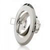 Aro Foco Downlight  Circular Basculante Acero 92M
