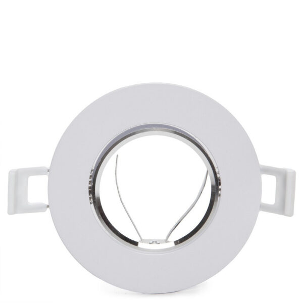 Aro Foco Downlight  Circular Blanco 92MM