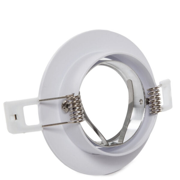 Aro Foco Downlight  Circular Blanco 92MM