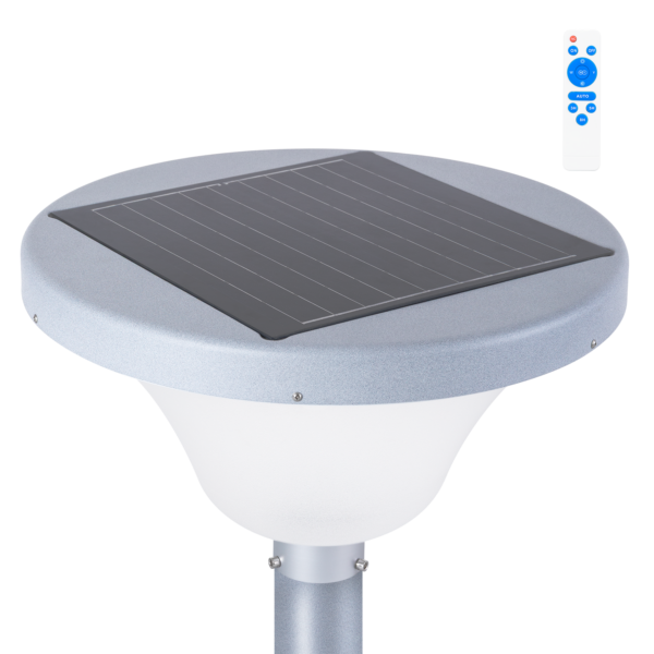 ho_bl_sol_c_0 Farola LED Solar Circular para Jardines 45W con Detector Proximidad