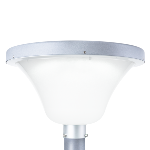 ho_bl_sol_c_1 Farola LED Solar Circular para Jardines 45W con Detector Proximidad