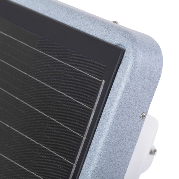 Farola LED Solar Rectangular para Jardines 45W con Detector Proximidad