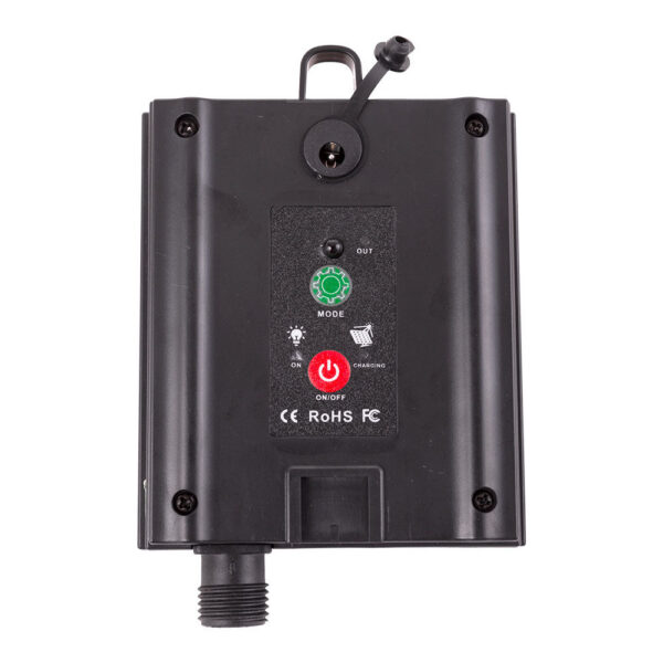 Cadena 25 Bombillas LED G40 2700ºK 9,5M Solar - Panel: 5,5V 1,2W Batería: 3,7V 1200MaH [HO-CAD-25-SOL-WW]