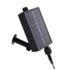 Cadena 25 Bombillas LED G40 2700ºK 9,5M Solar - Panel: 5,5V 1,2W Batería: 3,7V 1200MaH [HO-CAD-25-SOL-WW]