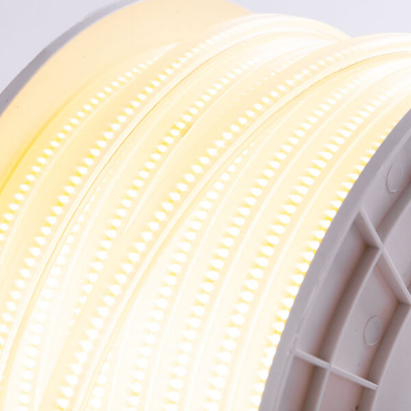 Tira LEDs COB 450W 34.200Lm CRI85 220VAC x 50M [HO-COB220-9W-WW]-Blanco Cálido