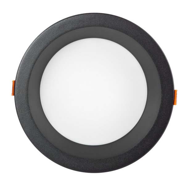 Foco Downlight Circular LED 20W 2.000Lm 6000ºK Anti-Deslumbrante UGR19 40.000H Negro