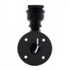Aplique de Pared estilo industrial E27 Negro (Sin Lámpara) Nora [HO-E27WALLLIGHT-J-B]