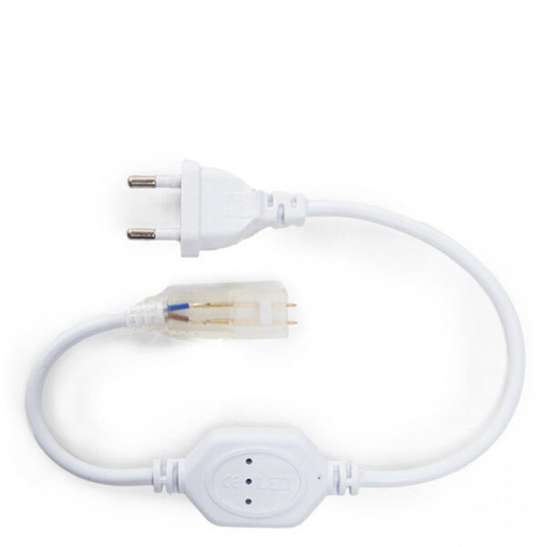 Enchufe Conector Tira LED SMD3528 220VAC IP65 [HO-ENCHUFE-IP653528]