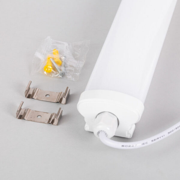 Equipo Estanco Enlazable LED 45W 6,049Lm 130Lm/ IP65 30,000H  [HO-FSB-45-CW]