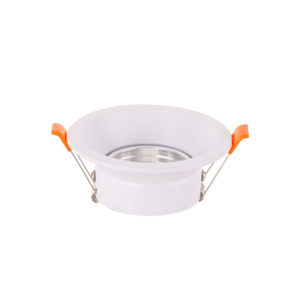 Aro Foco Downlight  Circular GU10 Ø99Mm - Blanco