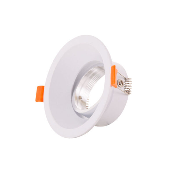 Aro Foco Downlight  Circular GU10 Ø99Mm - Blanco