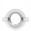 Aro Foco Downlight  Circular GU10 Ø92Mm - Blanco