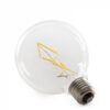 Bombilla LED E27 4W  288Lm 2000ºK Filamento G95 40.000H   [HO-LF-G95FI-E27-6WWW]