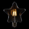 Bombilla LED E27 6W  432Lm 2000ºK Filamento Star 40.000H   [HO-LF-STAR-E27-6W-WW]