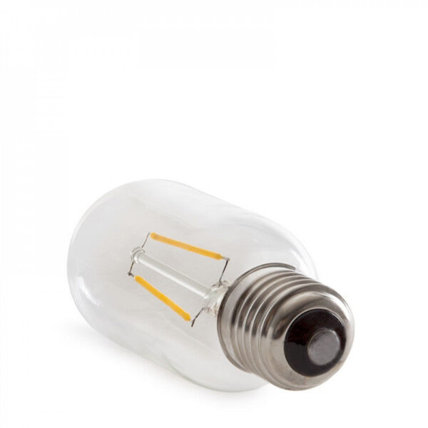 Bombilla LED E27 2W  144Lm 2000ºK Filamento T45 40.000H   [HO-LF-T45-E27-2W-WW]