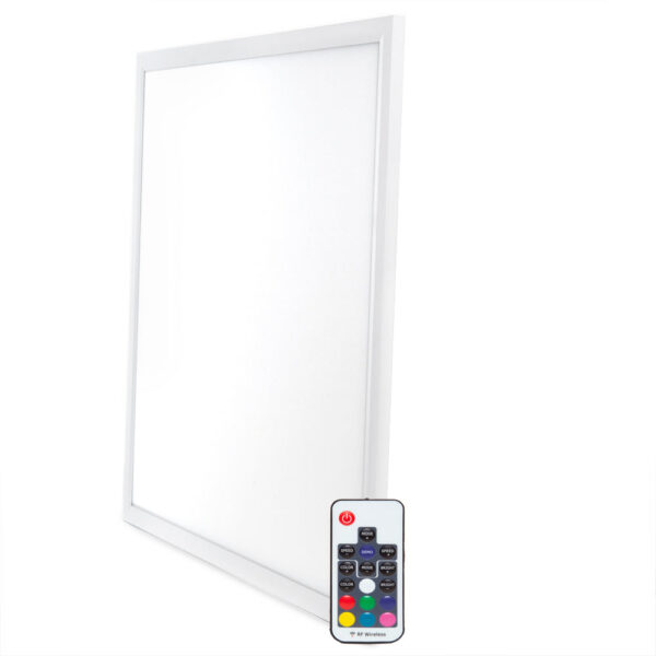 Panel LED Superslim 30W 60x60Cm RGB Control Remoto 40.000H [HO-P-RGB-30W]