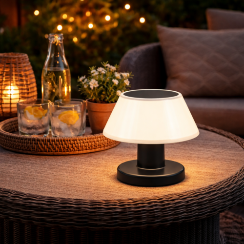 Lámpara de Mesa Solar 400Lm 4000K IP54 6V 0,6W [HO-PHL-1901]