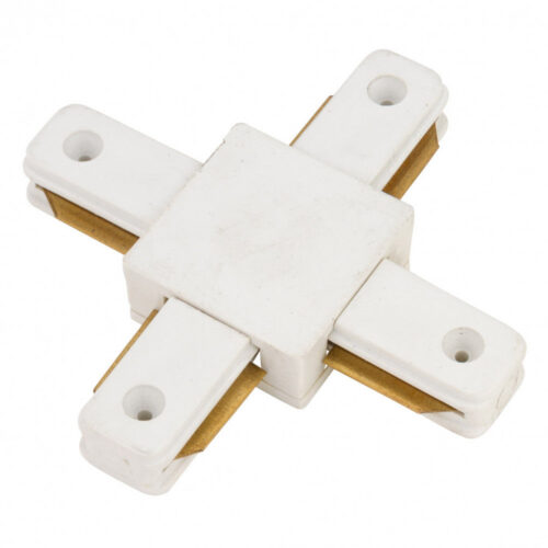 Conector X Carril Monofásico Blanco [HO-PL218000X]