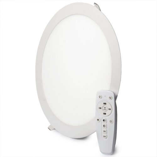 Placa LED 24W 2.400Lm Mando a Distancia (Intensidad-CCT) 40.000H [HO-PL-24W-RC]