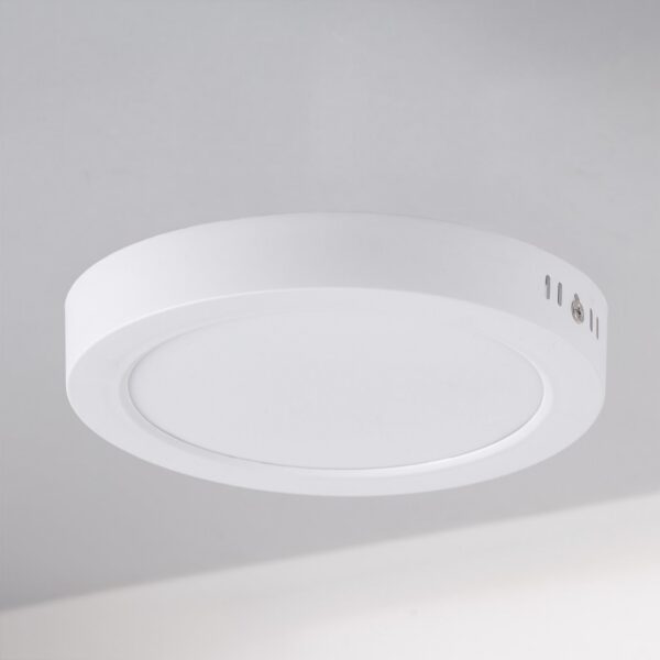 Plafón de Superficie LED 100Lm/W 12W 1200Lm 6000ºK IP20 [HO-PLC-12W-1200LM-CW]