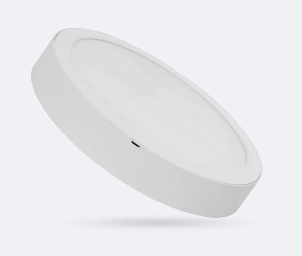 Plafón de Superficie LED 100Lm/W 6W 600Lm 6000ºK IP20 [HO-PLC-6W-600LM-CW]