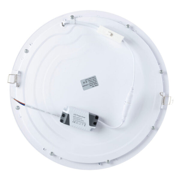 Placa LED 25W 2500Lm CCT (Tonalidad Luz Regulable) 3000-6000ºK Circular 40.000H [HO-RDP16-25W-CCT]