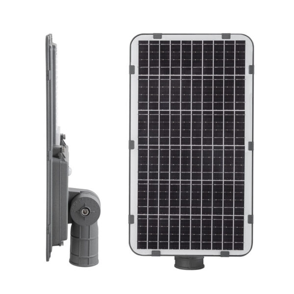 Farola LED Solar 150W 5000K Panel 6V 20W Batería 15Ah Sensor/Control Remoto [HO-STR150W-SL04-CW]