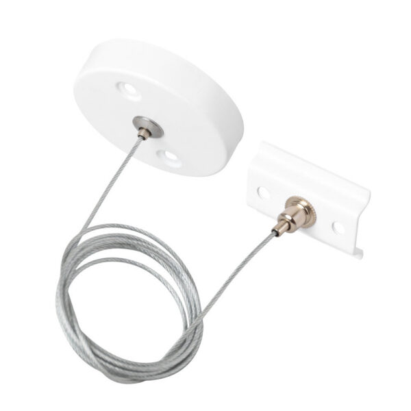 Suspensión para Carril Monofásico Blanco  1 Metro [HO-SUS-M-B]