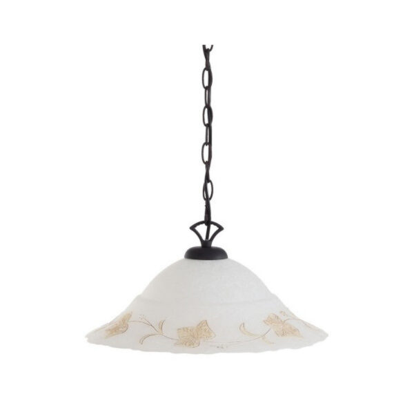 Lámpara de Araña de Estilo Clásico FOGLIA E27 1 Luz  (Sin Bombilla) [I-L-21430]